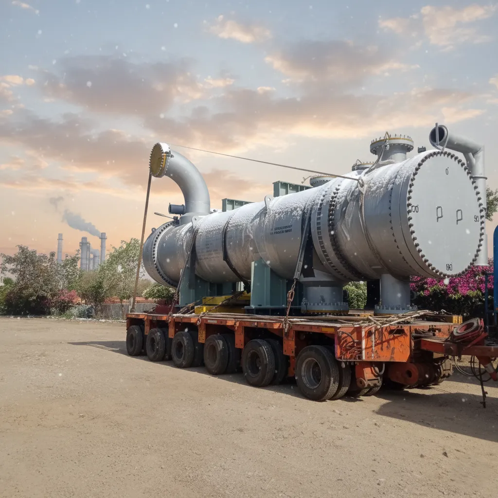 Industrial Distillation Column